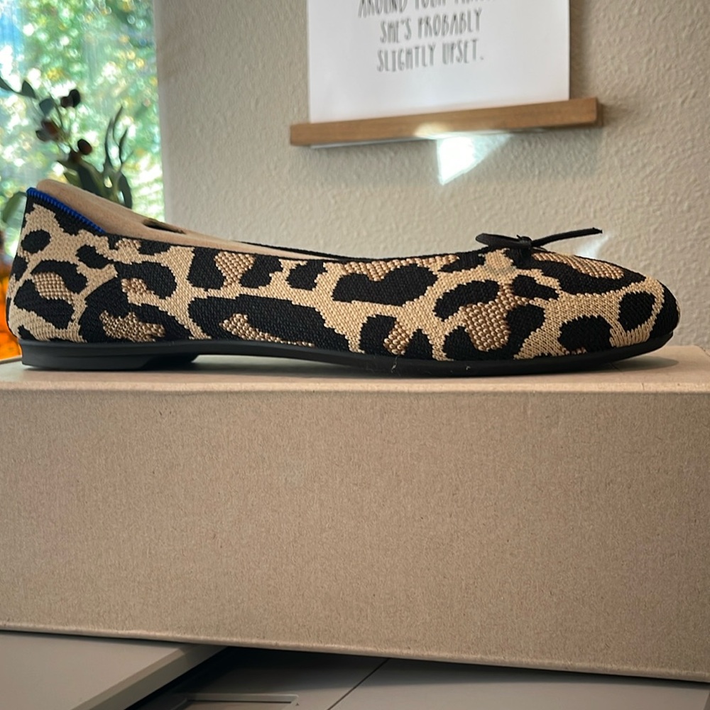 Rothy’s ballet flat Desert Cat